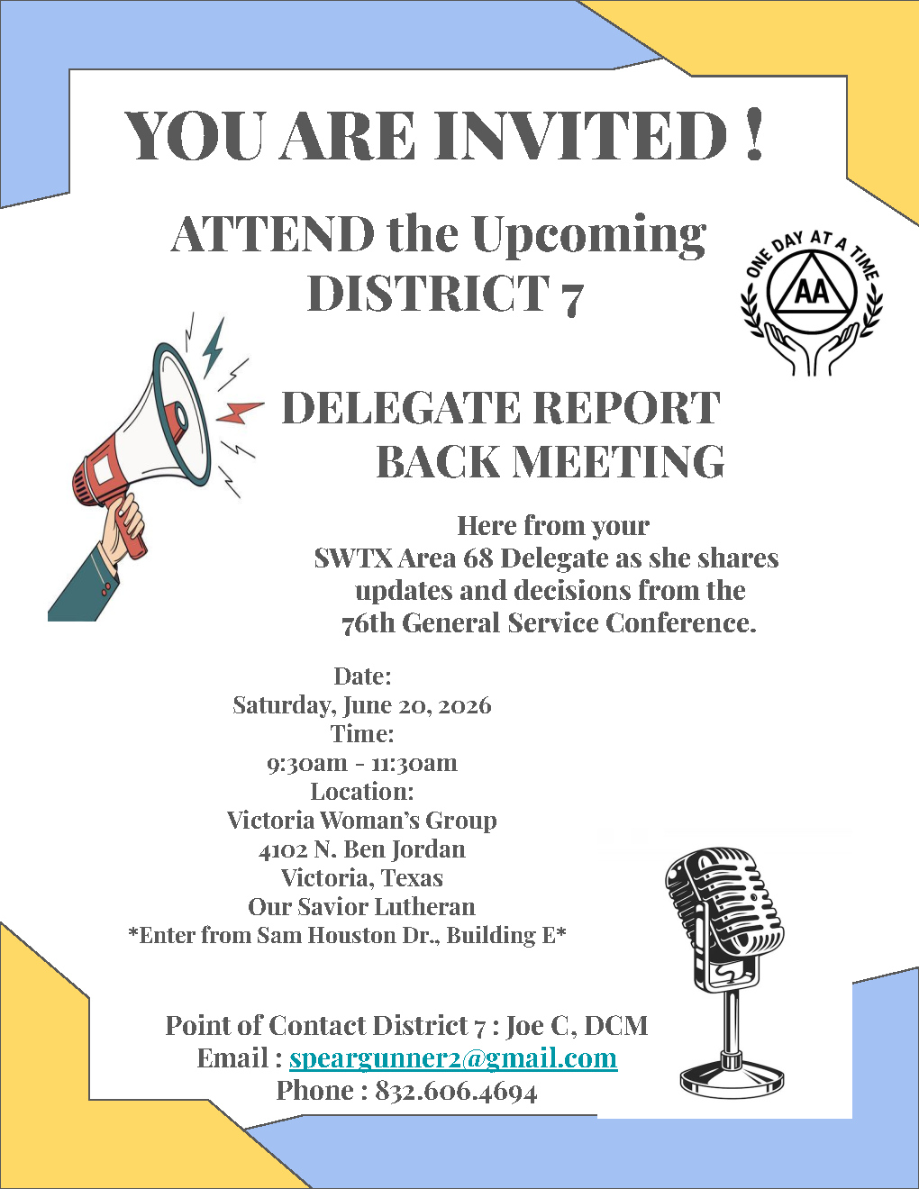 District 7 June Meeting